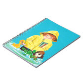 Pfützen des Spaßes Notizblock (Linke Seite)