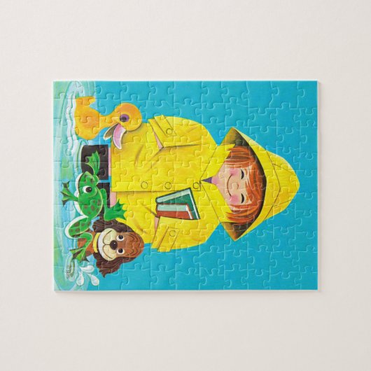 Pfützen des Spaßes Puzzle (Horizontal)