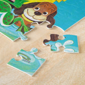 Pfützen des Spaßes Puzzle (Seite)