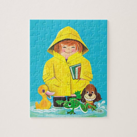 Pfützen des Spaßes Puzzle (Vertikal)