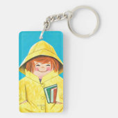 Pfützen des Spaßes Schlüsselanhänger (Rückseite)