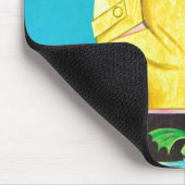 Pfützen des Vergnügens Mousepad (Ecke)