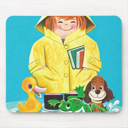 Pfützen des Vergnügens Mousepad (Vorne)