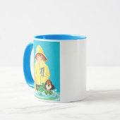 Pfützen des Vergnügens Tasse (Vorderseite Links)