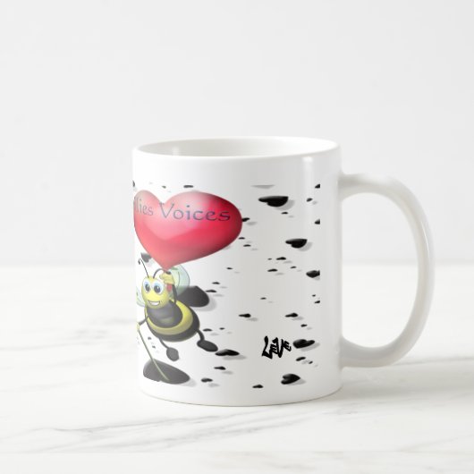 PFV Biene Romantik Kaffeetasse (Rechts)