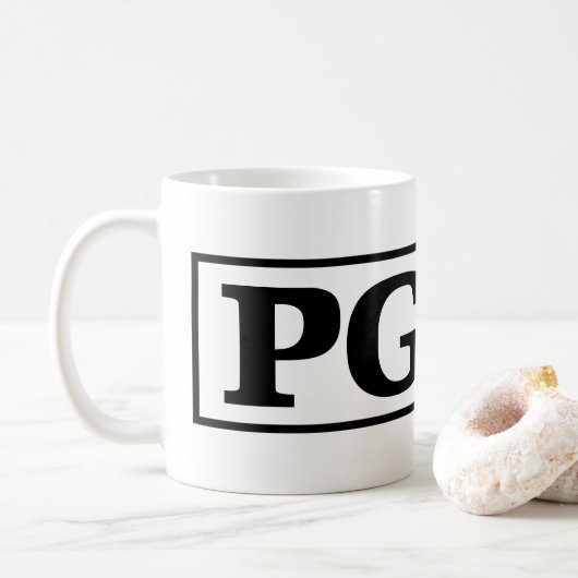 PG-13 KAFFEETASSE (Mit Donut)