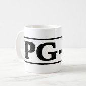 PG-13 KAFFEETASSE (Vorderseite Links)