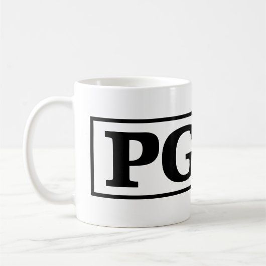 PG-13 KAFFEETASSE (Links)