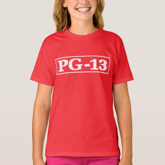 PG-13 T-Shirt (Vorderseite)