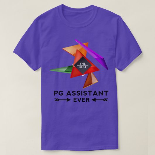 PG-ASSISTANT NICE DESIGN FÜR SIE T-Shirt (Design vorne)