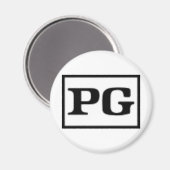 PG, Bewertungssystem Magnet (Vorderseite/Rückseite)