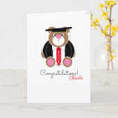 PGCE Postgraduale Lehrer gratulieren Karte (Gelbe Blume)