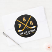 PGH - Der Cup ist Zuhause Runder Aufkleber (Umschlag)