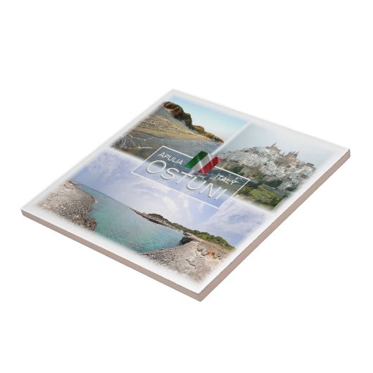 PGL016 OSTUNI, SALENTO, Apulien Fliese (Seite)