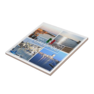 PGL017 GALLIPOLI, SALENTO, Apulien, Fliese