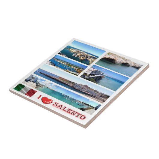 PGL025 SALENTO I Liebe, Apulien, Italien, Fliese (Seite)