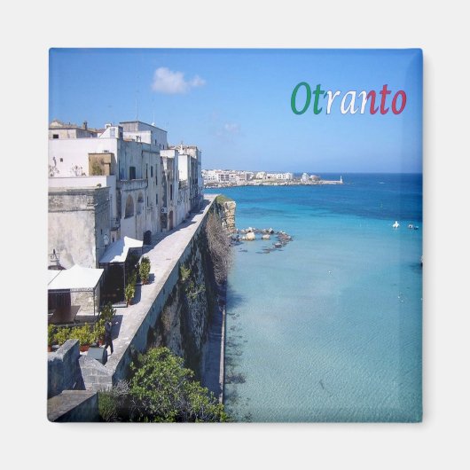 PGL030 OTRANTO - Bastione dei Pelasgi - Kühlschran Magnet (Vorne)