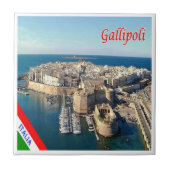PGL032 GALLIPOLI, SALENTO, FLIESE (Vorderseite)