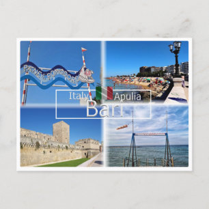 PGL044 BARI, Strandabschnitt e pomodoro, Postkarte