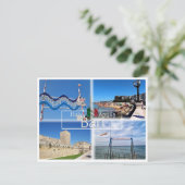 PGL044 BARI, Strandabschnitt e pomodoro, Postkarte (Stehend Vorderseite)