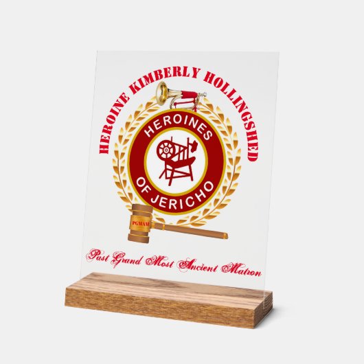 PGMAM ACRYLSCHILD (Winkel)