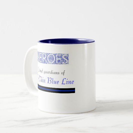 PGPD Held-Tasse Zweifarbige Tasse (Vorderseite Links)