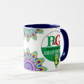 PGTips Tee Tasse. Paul & Gary's Kid Lit Tipps. Tasse (VorderseiteRechts)