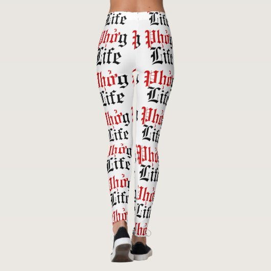 Phở Leggings (Rückseite)