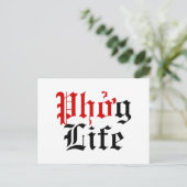 Phở Postkarte (Stehend Vorderseite)