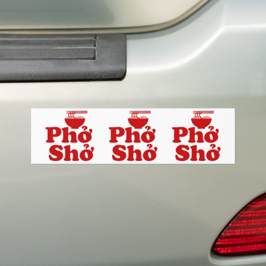 Phở Shở Autoaufkleber (Auf Auto)