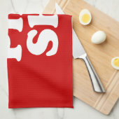 Phở Shở Geschirrtuch (Viertel Falte)