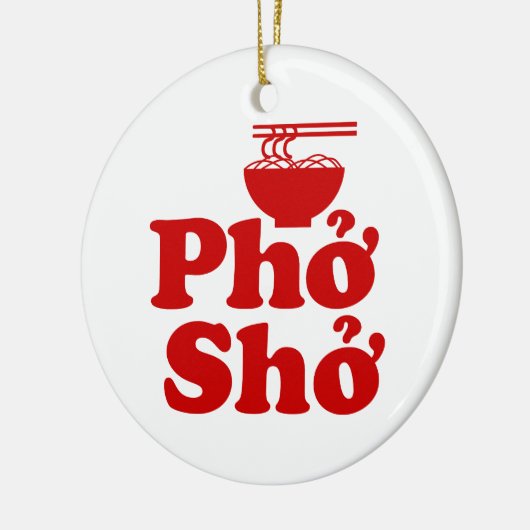 Phở Shở Keramik Ornament (Links)