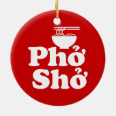 Phở Shở Keramik Ornament (Hinten)