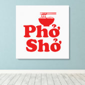 Phở Shở Leinwanddruck (Insitu (Holzboden))
