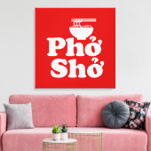 Phở Shở Leinwanddruck (Insitu (Wohnzimmer))