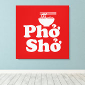 Phở Shở Leinwanddruck (Insitu (Holzboden))