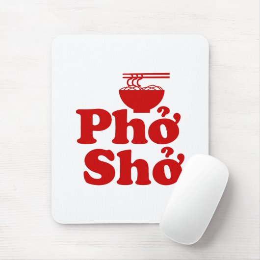 Phở Shở Mousepad (Mit Mouse)