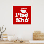Phở Shở Poster (Küche)