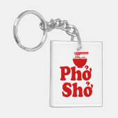 Phở Shở Schlüsselanhänger (Vorderseite links)