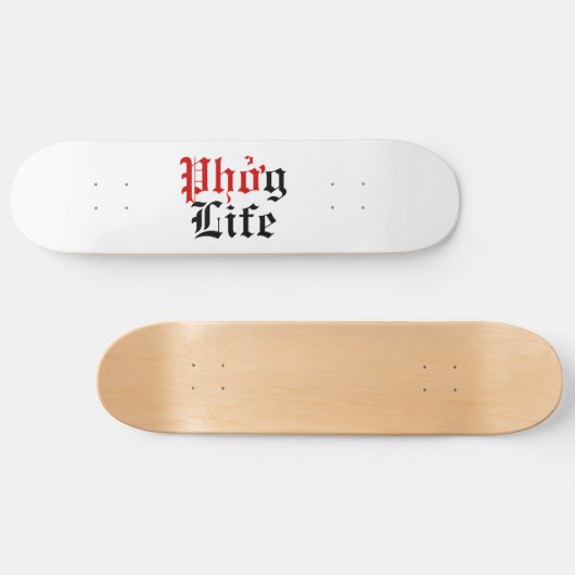 Phở Skateboard (Horizontal)
