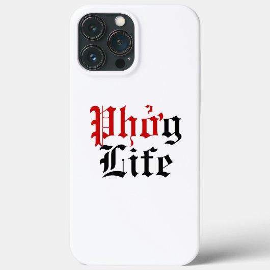 Phởg Leben Case-Mate iPhone Hülle (Rückseite)