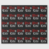 Phởg Leben Geschenkpapier (Flach)