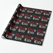 Phởg Leben Geschenkpapier (Ungerollt)