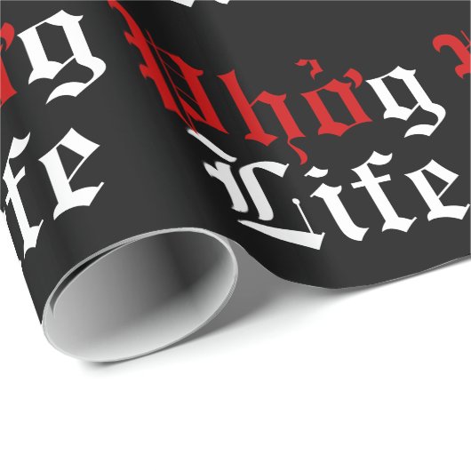 Phởg Leben Geschenkpapier (Rolleneckpunkt)