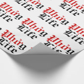 Phởg Leben Geschenkpapier (Ecke)