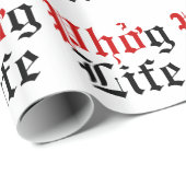 Phởg Leben Geschenkpapier (Rolleneckpunkt)