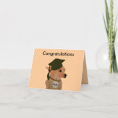 Ph.D. Abschluss-Karte Karte (Vorderseite)