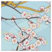 PH&D Bluebird Vignette Toile Fabric Sky Blue Stoff (Nahaufnahme)