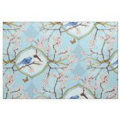 PH&D Bluebird Vignette Toile Fabric Sky Blue Stoff (Fat Quarter (45,7 x 55,9 cm))