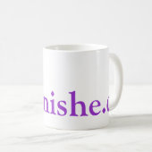 Ph.D. Fertigstellungs-Tasse Kaffeetasse (VorderseiteRechts)